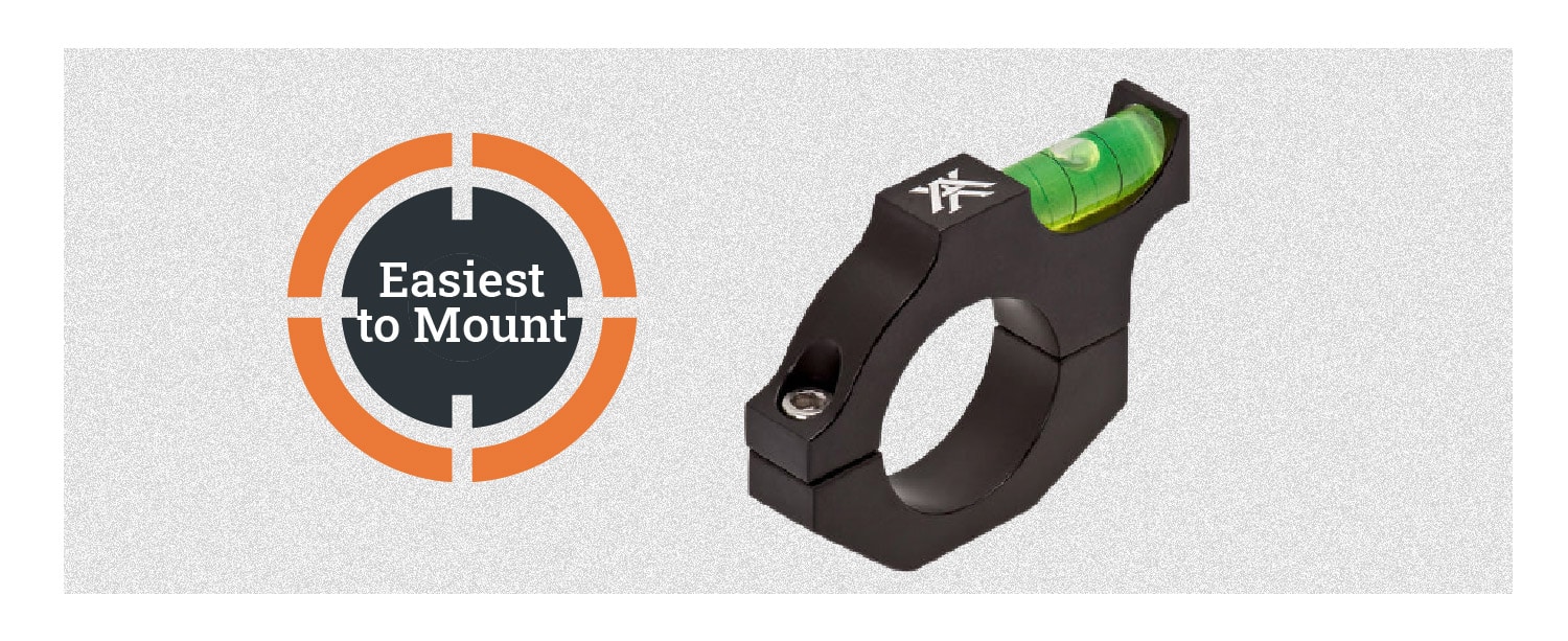Vortex Optics Riflescope Bubble Level 1 Inch – V-BL1, Model BL1