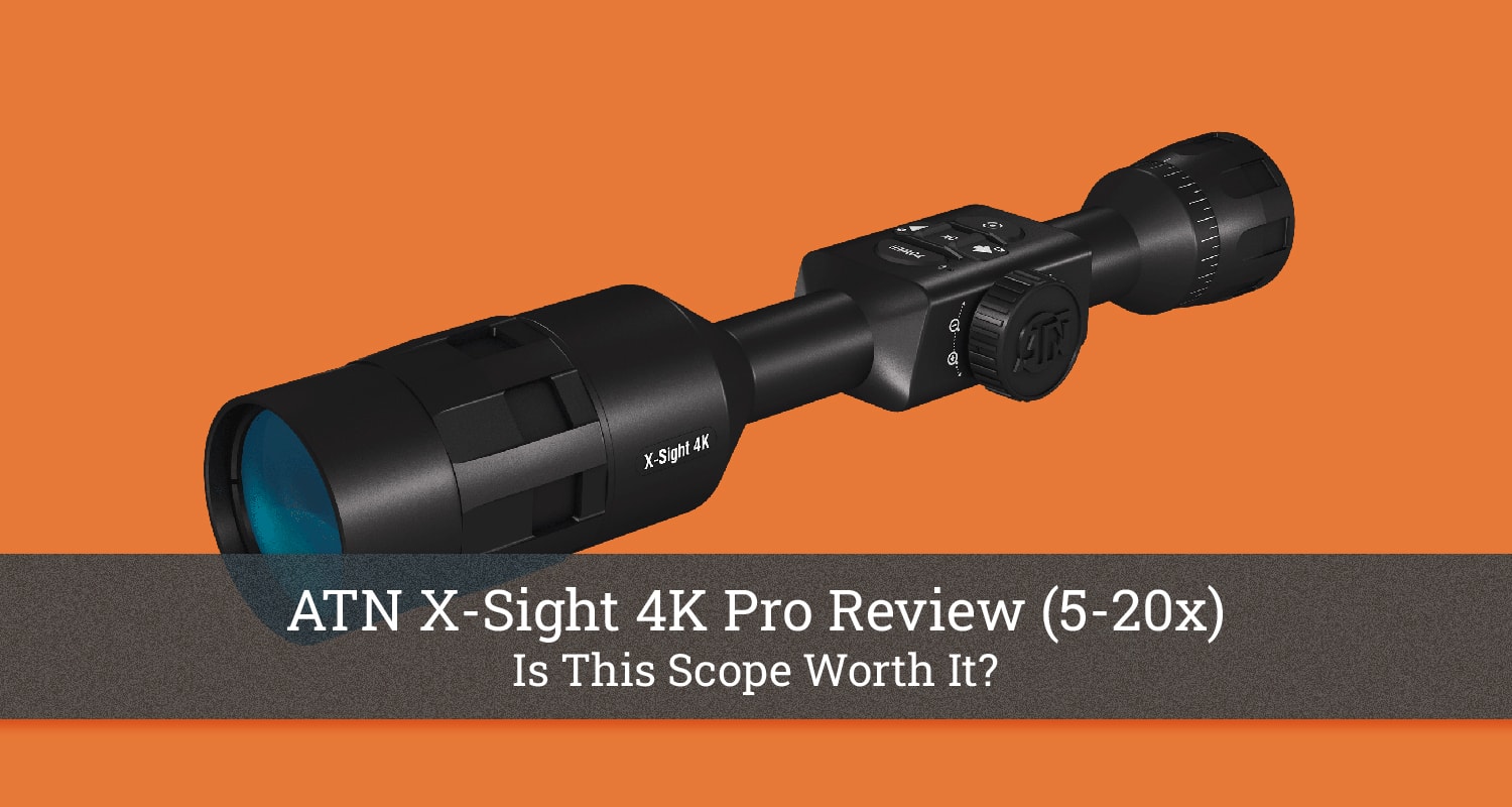 thumbnail image 2 of ATN X-Sight 4K Pro 5-20x Smart Day/Night Rifle Scope With Ultra HD & Ballistic Calc 2 of 6