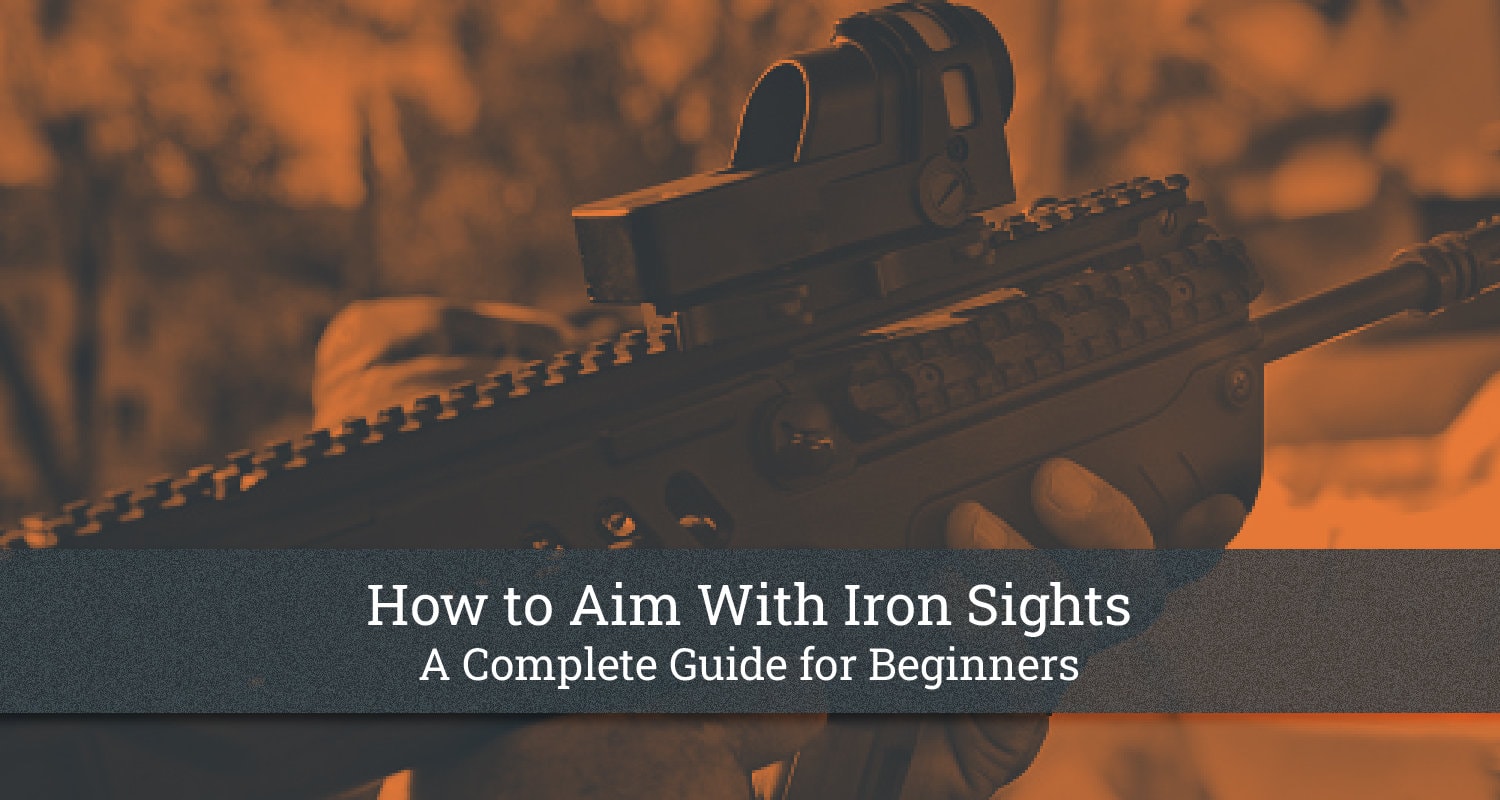 How to Aim With Iron Sights A Complete Guide for Beginners